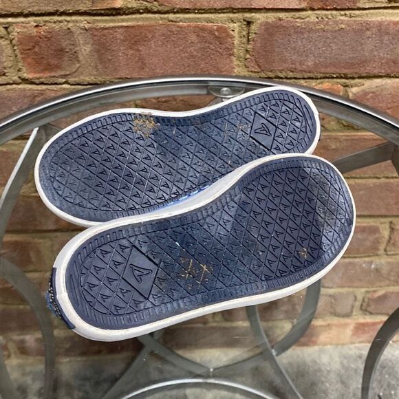 Sperry x Vineyard Vines Crest Vibe Jr Chambray Shoes Size 9 - Picture 7 of 9